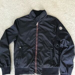 MONCLER DARLAN Men Jacket Navy Blue Size 2 Authentic